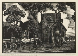 A Carolina Village — Charles Burchfield