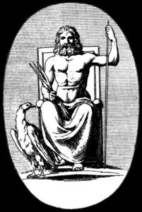 Gemstone Representing Jupiter Enthroned — Jean-auguste-dominique Ingres