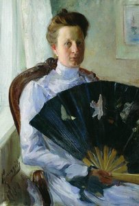 Portrait Of A.n. Protasova — Boris Mikhailovich Kustodiev