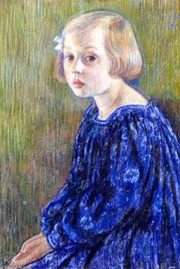 Portrait Of Elizabeth Van Rysselberghe — Theo Van Rysselberghe