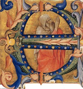 Gradual (cod. H 74, Folio 43r) — Lorenzo Monaco, Early Renaissance