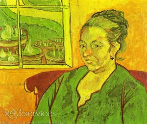Porträt Von Madame Augustine Roulin — Vincent Willem Van Gogh