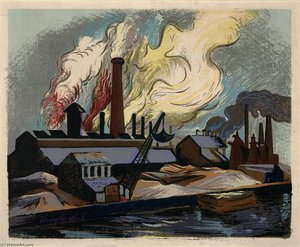Industrial Plant — Harry Gottlieb