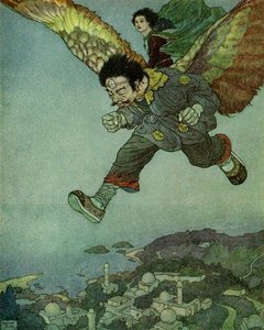 The Eastwind Flew More Swiftly Still — Edmund Dulac
