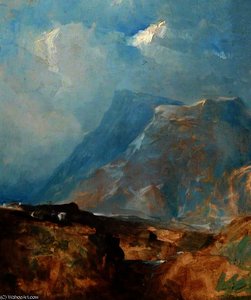 A Sketch In Wales — William James Müller