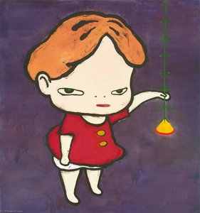 Lamp Flower Girl