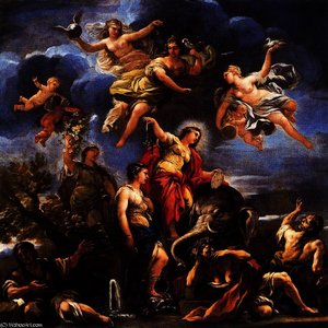 Allegory Of Temperance — Luca Giordano