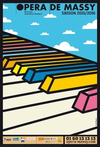 Massy Opera house season poster, 2015/2016