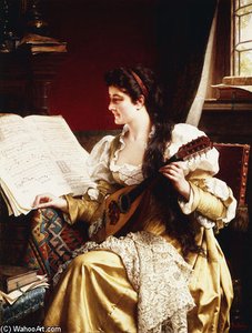 Lady With A Mandolin — Gerard Portielje