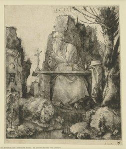 St. Jerome Beside The Pasture — Albrecht Dürer, German Renaissance