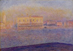 Venice, The Doges' Palace Seen From San Giorgio Maggiore — Claude Monet
