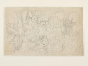 Edward The First Presenting His Infant Son (the First Prince Of Wales) To The Welsh People — Daniel Maclise
