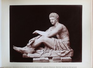 Ludovisi Museum. Warrior Seated On The Ground — Domeniko Anderson