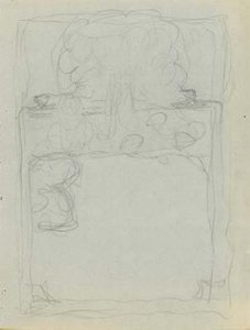 Sketch 1 — Nicholas Roerich, Expressionistic Sketch Study