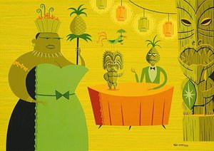 Pinneaple Princess — Josh Agle (shag)
