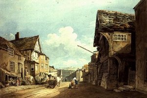 Looking Down The High Street, Conway — John Varley I (the Older)