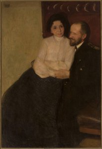 Portrait Of Artist’s Sister And Her Husband — Wojciech Weiss