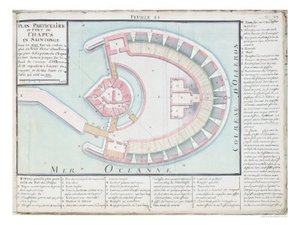 Masse Plan Of The Chapus Fort From Traite De Fortifications
