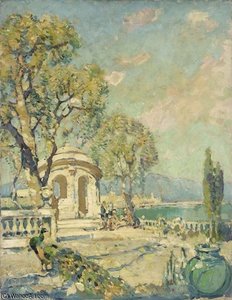 Sunbathing Beside A River — Arthur Henry Church