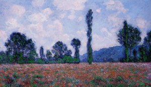 Poppy Field, Giverny — Claude Monet