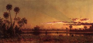Florida Sunset — Martin Johnson Heade