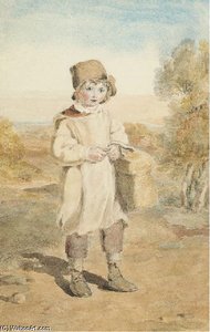 A Young Boy On A Track — Joshua Cristall