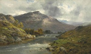 When The Trout Rise — Alfred De Breanski Senior