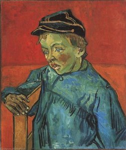 Schoolboy Camille Roulin, The — Vincent Willem Van Gogh, Post-impressionism