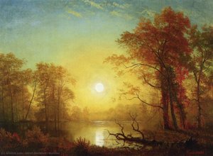 Sunrise — Albert Bierstadt