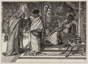 Joseph Presents His Father To Pharoah — Sir Edward John Poynter