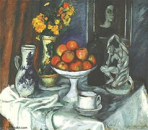 Still-life With Fruit-dish — Armand Schonberger