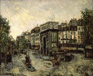 Porte Saint Martin In Paris — Maurice Utrillo