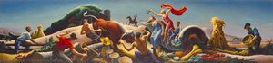Achelous And Hercules — Thomas Hart Benton