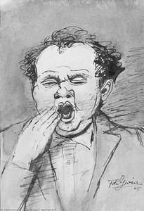 Man Yawning — Frank Di Gioia