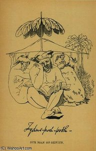 Tydus Pooh Pooh — Daniel Maclise, Victorian Illustration