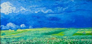 Korenveld Unter Wolkenbruch — Vincent Willem Van Gogh