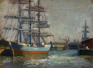 French Barque In York Dock — Seamus Stoupe