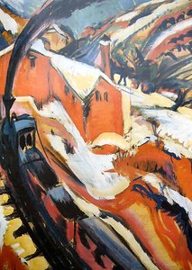 Railways In The Taunus — Ernst Ludwig Kirchner