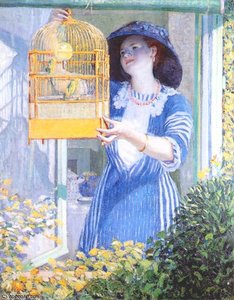 Open Window — Frederick Carl Frieseke