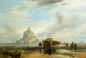 Mont Saint Michel, Normandy — Edward William Cooke