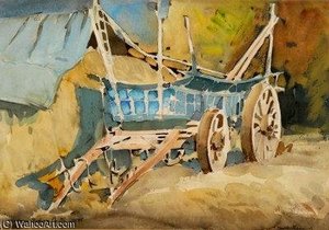 Cart In Bodian Castle — Arthur Henry Church