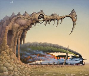 Dragon's Pleasure — Jacek Yerka