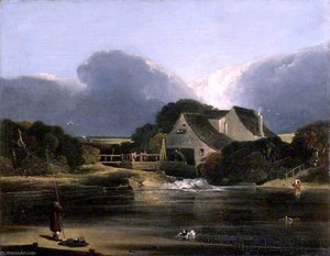 Landscape with Water Mill