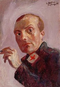 Autoportrait En Infirmier — Otto Dix