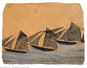 Green Sails — Alfred Wallis, Modernism