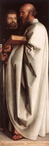 The Four Holy Men (mark And Paul) — Albrecht Dürer, German Renaissance
