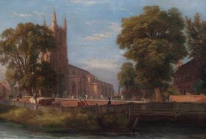 Croydon Parish Church, Surrey — Ramsay Richard Reinagle