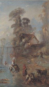 Le Gué Et La Chaumière La Normandie Légendaire (autre Titre) — Paul Huet