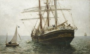 The Missionary Boat — Henry Scott Tuke