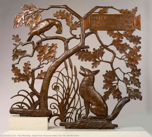 Detail From Osborne Gates The Fox And The Crow — Paul Manship